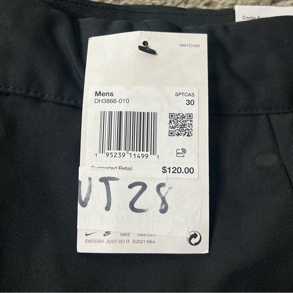 Nike Sportswear Tech Essentials Woven Unlined Cargo Pants Men’s Size 30 - Picture 16 of 16